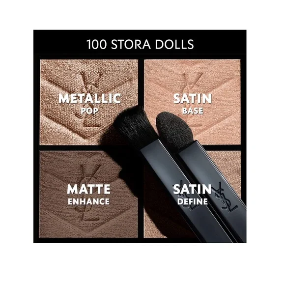 Yves Saint Laurent
Couture Mini Clutch Eyeshadow Palette. Color:100 Stora Dolls - Picture 2 of 4